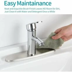 Escutcheon Plate For Kitchen Faucet Bathroom Sink Bathroom Sink Laundry Hole Cover Baseplate -Bathroom Faucet Store 100156705 5