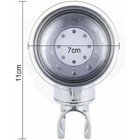 Removable Adjustable Shower Head Holder Suction Cup Shower Wall Mount Reusable Shower Head Holder No Drill Waterproof 4 Removable Adjustable Shower Head Holder Suction Cup Shower Wall Mount Reusable Shower Head Holder No Drill Waterproof - Image 2