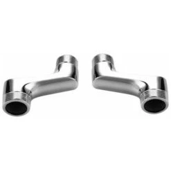 Orchid-Shower Counter Elbow,Brass Reducer Elbow,Adjustable Swivel Arm,Wall Counter Elbow,1/2 3/4 Offset Connection,Chrome A