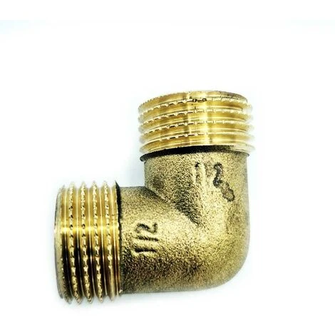 Brass Water Pipe Male Elbow Adapter Connector 1/2 Inch BSP Thread Fittings 3 Brass Water Pipe Male Elbow Adapter Connector 1/2 Inch BSP Thread Fittings