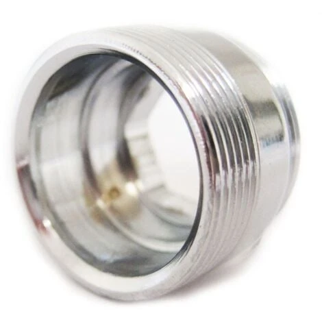 Solid Metal Adaptor For Water Saving Kitchen Faucet Tap Aerator 22mm To 24mm 4 Solid Metal Adaptor For Water Saving Kitchen Faucet Tap Aerator 22mm To 24mm - Image 2