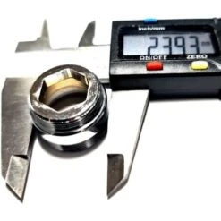 Solid Metal Adaptor For Water Saving Kitchen Faucet Tap Aerator 22mm To 24mm 9 Solid Metal Adaptor For Water Saving Kitchen Faucet Tap Aerator 22mm To 24mm -Bathroom Faucet Store 1197559 4