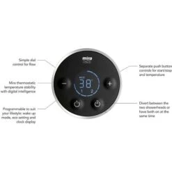 Mira Platinum Valve Wireless Dual Controller Only High Pressure/Combi Boiler -Bathroom Faucet Store 15074712 5