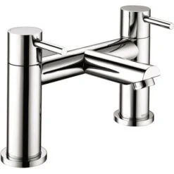 Bristan Blitz Bath Filler Tap Pillar Mounted - Chrome
