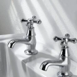 Bristan Colonial Basin Taps - Chrome Plated -Bathroom Faucet Store 15721351 3