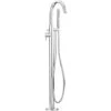 Hudson Reed Tec Single Lever Elite Mono Bath Shower Mixer Tap Freestanding - Chrome 2 Hudson Reed Tec Single Lever Elite Mono Bath Shower Mixer Tap Freestanding - Chrome -Bathroom Faucet Store 15723241 1