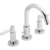 Hudson Reed Tec Lever 3-Hole Basin Mixer Tap With Pop Up Waste - Chrome -Bathroom Faucet Store 15723293 1