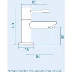 Blossom Modern Chrome Set Of Hot And Cold Basin Taps And Waste 11 Blossom Modern Chrome Set Of Hot And Cold Basin Taps And Waste -Bathroom Faucet Store 16645662 5