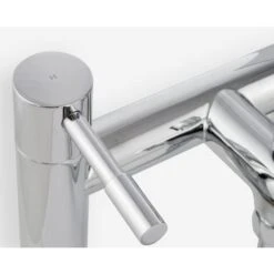 Blossom Modern Bridge Deck Mounted Bath Filler Shower Mixer Tap With Handheld Kit -Bathroom Faucet Store 16934339 5