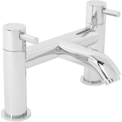 Chrome Bath Filler Mixer Tap Designer Bathroom Tub Lever Faucet