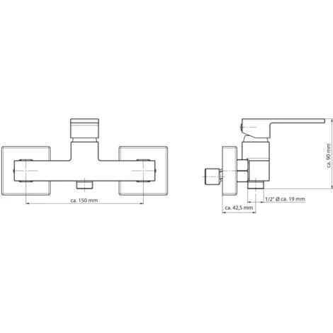 Shower Mixer Tap TOKYO II Chrome SCHÜTTE 5 Shower Mixer Tap TOKYO II Chrome SCHÜTTE - Image 3