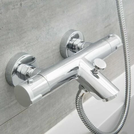 Thermostatic Bath Shower Mixer Tap LONDON SCHÜTTE 4 Thermostatic Bath Shower Mixer Tap LONDON SCHÜTTE - Image 2