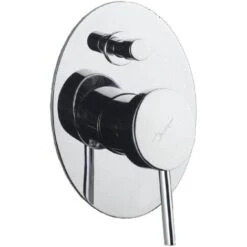 JTP Kavalier Concealed Shower Valve With Diverter Single Handle - Chrome