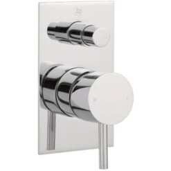 JTP Florence Concealed Shower Valve With Diverter - Chrome