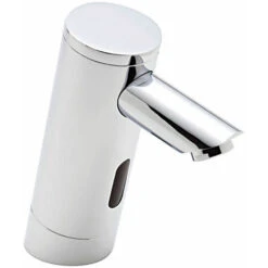 Sagittarius Infra-Red Angled Basin Mixer Tap Deck Mounted - Chrome