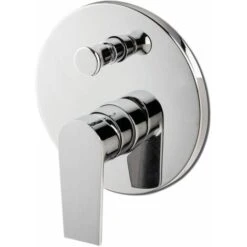 Vema Timea Built In Concealed 2 Outlet Shower Valve With Diverter Single Handle - Chrome