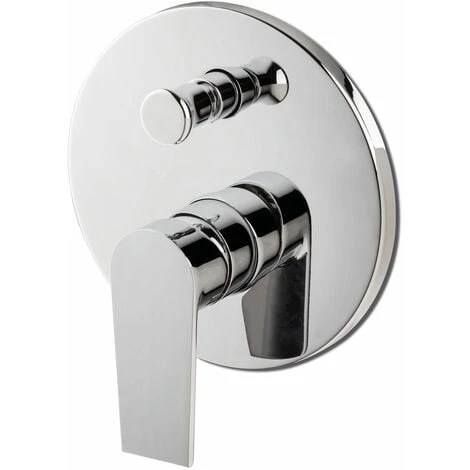 Vema Timea Built In Concealed 2 Outlet Shower Valve With Diverter Single Handle - Chrome 3 Vema Timea Built In Concealed 2 Outlet Shower Valve With Diverter Single Handle - Chrome
