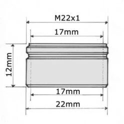 Faucet Tap Aerator 22mm MALE - Up To 70% Water Saving 4 L/min -Bathroom Faucet Store 2343363 4