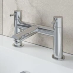 Modern Bathroom Basin Mono Mixer Tap Bath Filler Mixer Set Chrome Lever Modern -Bathroom Faucet Store 23851931 3