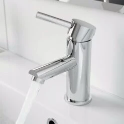 Modern Bathroom Basin Mono Mixer Tap Bath Filler Mixer Set Chrome Lever Modern -Bathroom Faucet Store 23851931 4