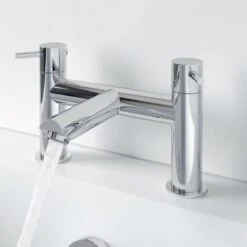 Modern Bathroom Basin Mono Mixer Tap Bath Filler Mixer Set Chrome Lever Modern -Bathroom Faucet Store 23851931 5