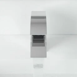 Modern Cloakroom Mini Mono Basin Sink Mixer Tap Curved Spout Lever Handle Chrome -Bathroom Faucet Store 23851932 3