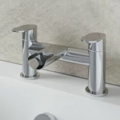 Bathroom Waterfall Mono Basin Sink Mixer Tap Bath Filler Mixer Tap Set Chrome -Bathroom Faucet Store 23851933 3
