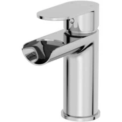 Bathroom Waterfall Mono Basin Sink Mixer Tap Bath Filler Mixer Tap Set Chrome -Bathroom Faucet Store 23851933 4