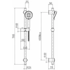 Bathroom Luxury Chrome Thermostatic Bath Shower Mixer Valve Single Head Riser -Bathroom Faucet Store 24169677 5