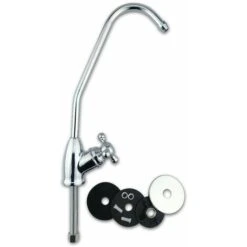 Finerfilters Chrome Bobble Foot Water Filter Tap - Fits All Water Filter Systems