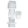 Oracstar PolyFit 15mm X 3/4" White Application Valve Plumbing Fitting
