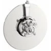 Edwardian Thermostatic Traditional Concealed Shower Mixer Valve - 1 Outlet