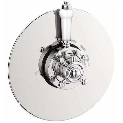 Edwardian Thermostatic Traditional Concealed Shower Mixer Valve - 1 Outlet 3 Edwardian Thermostatic Traditional Concealed Shower Mixer Valve - 1 Outlet