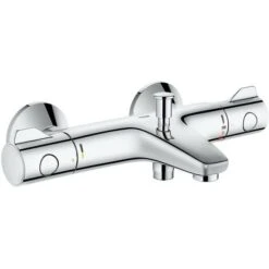 Grohe 34569000 800 Thermostatic Bath Shower Mixer 1/2 Valve Wall Mounted