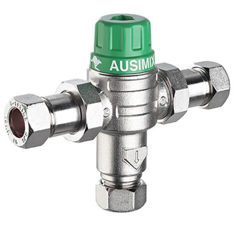 Reliance - Ausimix 22mm Compact 2 In 1 Thermostatic Mixing Valve HEAT110755 3 Reliance - Ausimix 22mm Compact 2 In 1 Thermostatic Mixing Valve HEAT110755