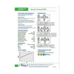 Reliance - Ausimix 22mm Compact 2 In 1 Thermostatic Mixing Valve HEAT110755 7 Reliance - Ausimix 22mm Compact 2 In 1 Thermostatic Mixing Valve HEAT110755 -Bathroom Faucet Store 28831200 3