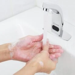 PrimeMatik - Automatic Faucet With Oval Infrared Sensor -Bathroom Faucet Store 28958980 3