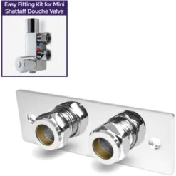 Easy Fixing Plate Bracket For Mini Douche Shattaf Thermostatic Shower Valve