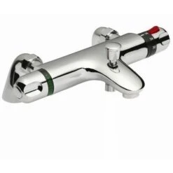 Modern Deck Mounted Chrome Thermostatic Bath Shower Mixer Tap 9 Modern Deck Mounted Chrome Thermostatic Bath Shower Mixer Tap -Bathroom Faucet Store 34525744 3