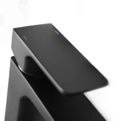 Astra Contemporary Matte Black Basin Mono Mixer Tap -Bathroom Faucet Store 34691533 5