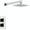 Orchard Derwent Thermostatic Square Concealed Shower Valve And Head Set 1 Orchard Derwent Thermostatic Square Concealed Shower Valve And Head Set -Bathroom Faucet Store 35001322 1