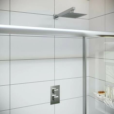 Orchard Derwent Thermostatic Square Concealed Shower Valve And Head Set 4 Orchard Derwent Thermostatic Square Concealed Shower Valve And Head Set - Image 2
