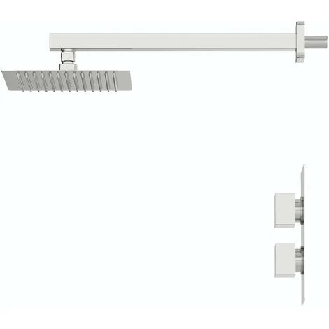 Orchard Derwent Thermostatic Square Concealed Shower Valve And Head Set 7 Orchard Derwent Thermostatic Square Concealed Shower Valve And Head Set - Image 5