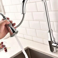 Brushed Nickel Countertop Sink Mixer Tap - Saona -Bathroom Faucet Store 35172642 3