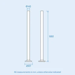 Blossom Modern Bathroom Design Freestanding Chrome Bath Filler Tap -Bathroom Faucet Store 35337810 5