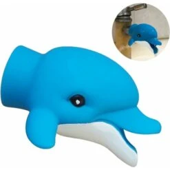 2 Piece Children's Faucet Extension Set Vinyl Designed Faucet Extension Kids Toddler Hand Wash Water Nozzle Extension Kitchen Bathroom