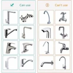 2 Piece Children's Faucet Extension Set Vinyl Designed Faucet Extension Kids Toddler Hand Wash Water Nozzle Extension Kitchen Bathroom -Bathroom Faucet Store 36840307 4