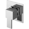 Nuie Sanford Square Concealed Stop Tap Shower Valve - Chrome -Bathroom Faucet Store 37949257 1