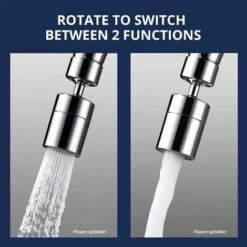 1080 ° Swivel Faucet Aerator, 4-Layer Net Dual Joint Head Nozzle Filter, 2 Modes Adjustable Wide Angle Head Aerator Faucet For Bathroom Kitchen SOEKAVIA 9 1080 ° Swivel Faucet Aerator, 4-Layer Net Dual Joint Head Nozzle Filter, 2 Modes Adjustable Wide Angle Head Aerator Faucet For Bathroom Kitchen SOEKAVIA -Bathroom Faucet Store 38917490 3