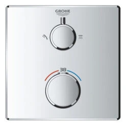 Grohe Thermostatic Shower Mixer For Bath/shower, Chrome (24079000) -Bathroom Faucet Store 39021621 3